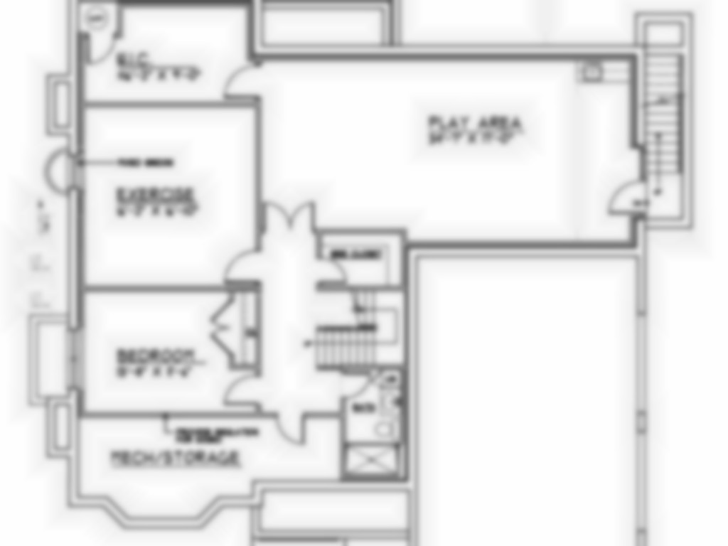 Spring Street, Chatham Basement Floor Plan
