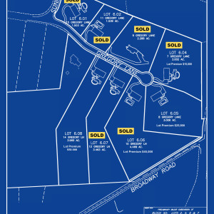 Gregory Lane Map