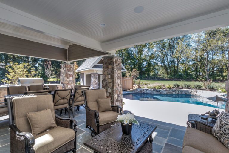 Luxury home addition and remodeling in Mendham by Distinctive Domain