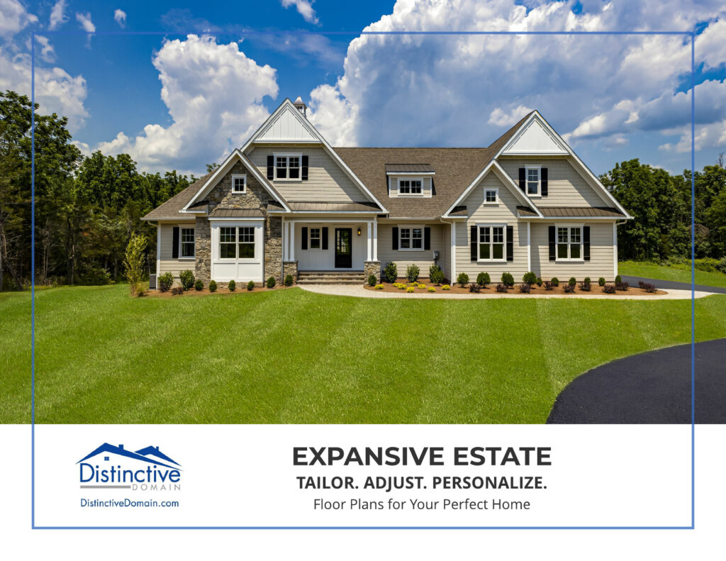 floor plans expansive estate
