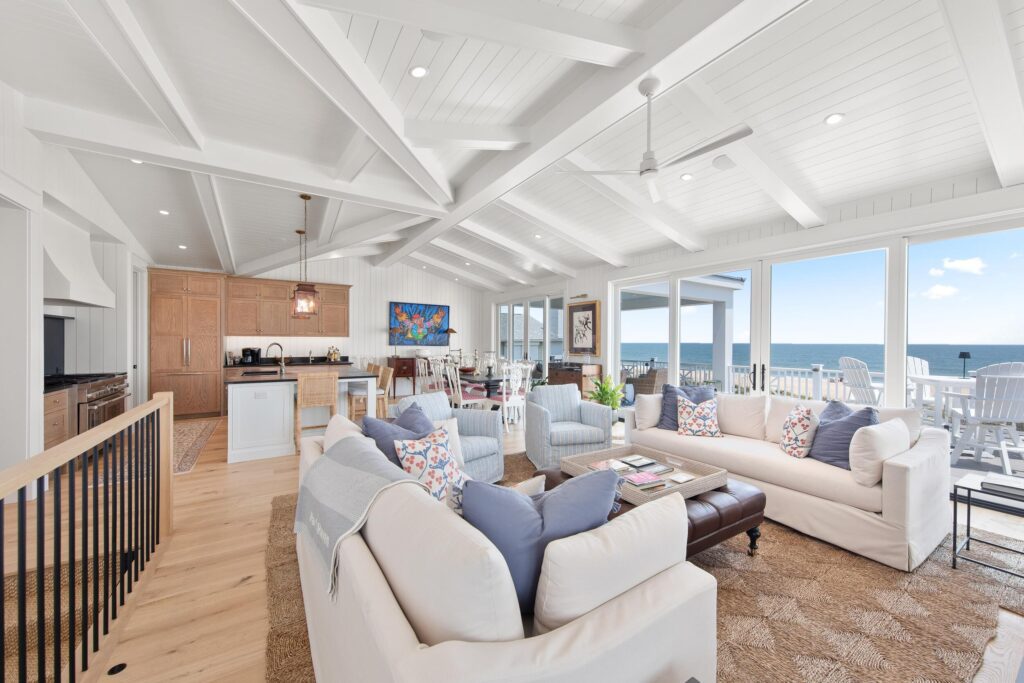 Radiant heat in a luxury custom home interior