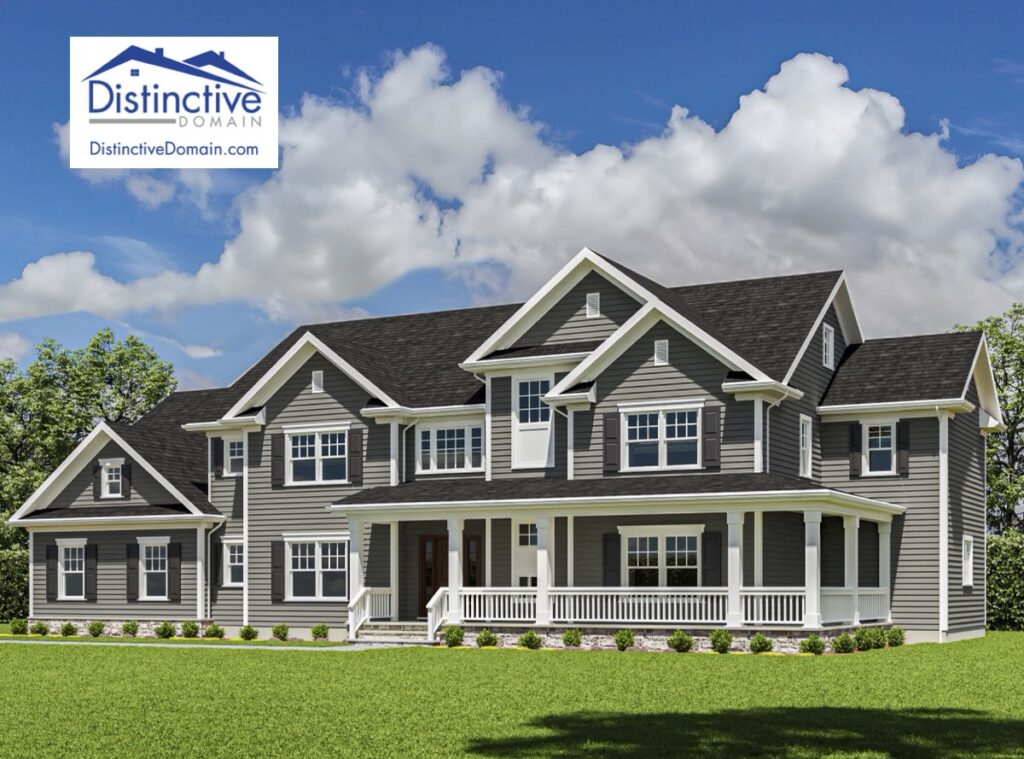 Morristown Custom Home Rendering